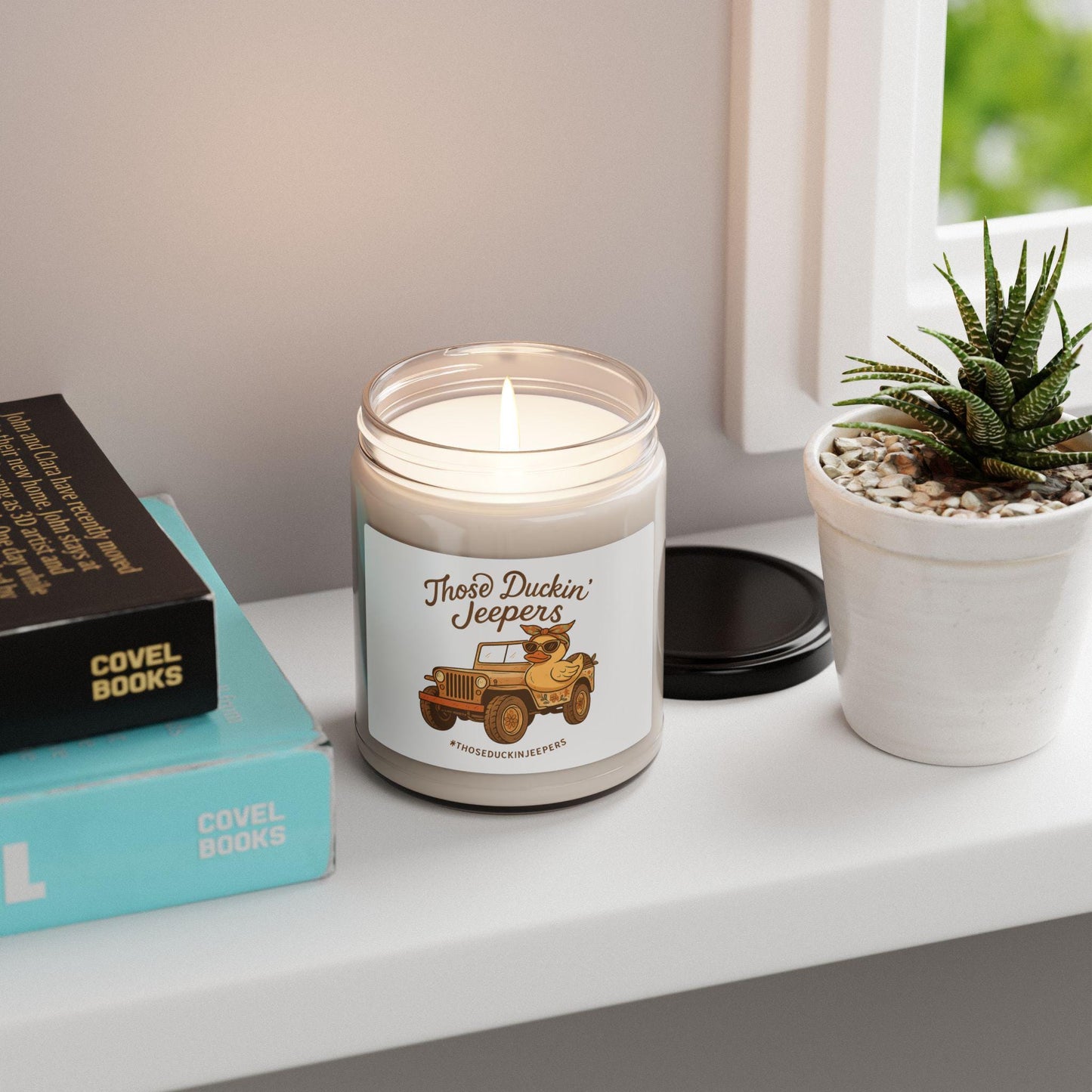 Those Duckin Jeepers Scented Soy Candle, Perfect Gift for Jeep Lovers, Home…