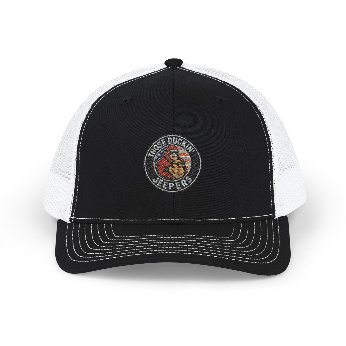 Snapback Cap 'Those Duckin Jeepers' Sasquatch Edition - Camping, Hiking, Je…