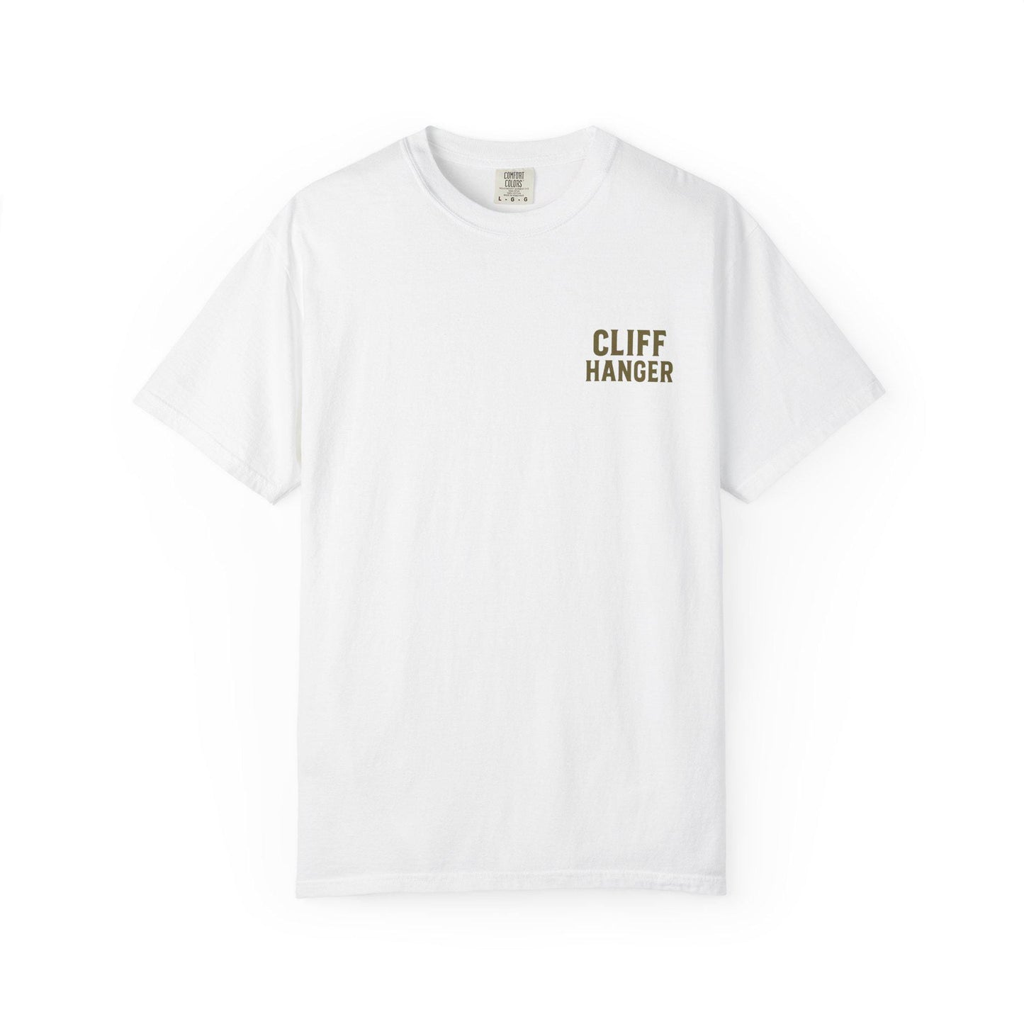 Cliff Hanger Trail T-Shirt – No Roads, No Rules Adventure Tee