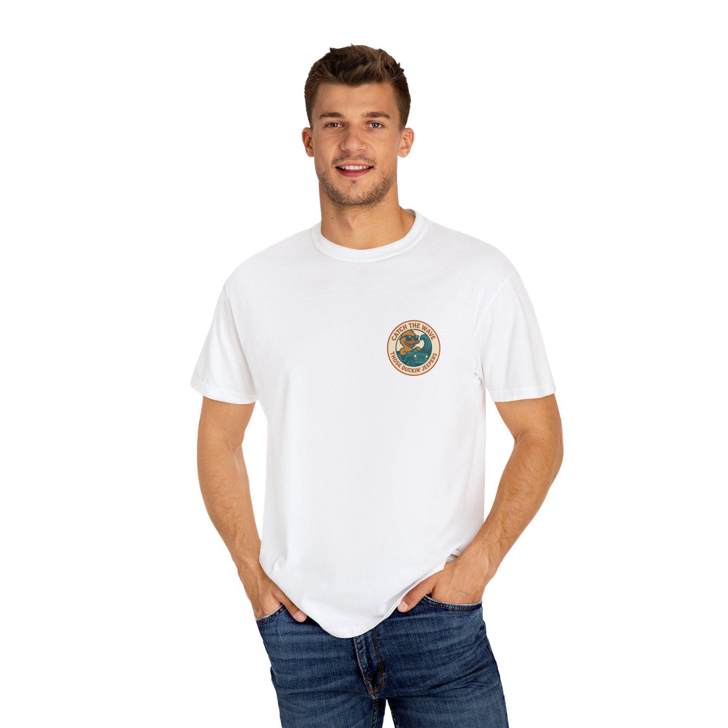 Catch the Wave T-Shirt – Jeep Duck Wave Shirt for Off-Road Enthusiasts