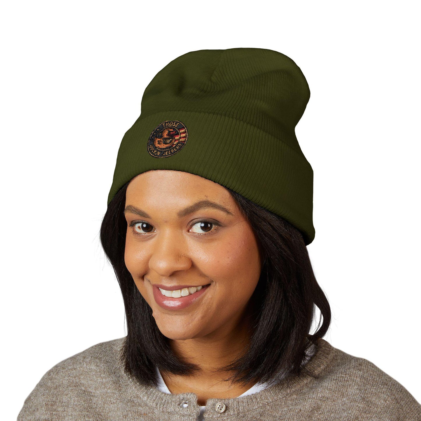 Embroidered Those Duckin Jeepers Beanie, Stylish Hat, Perfect Gift for Outd…
