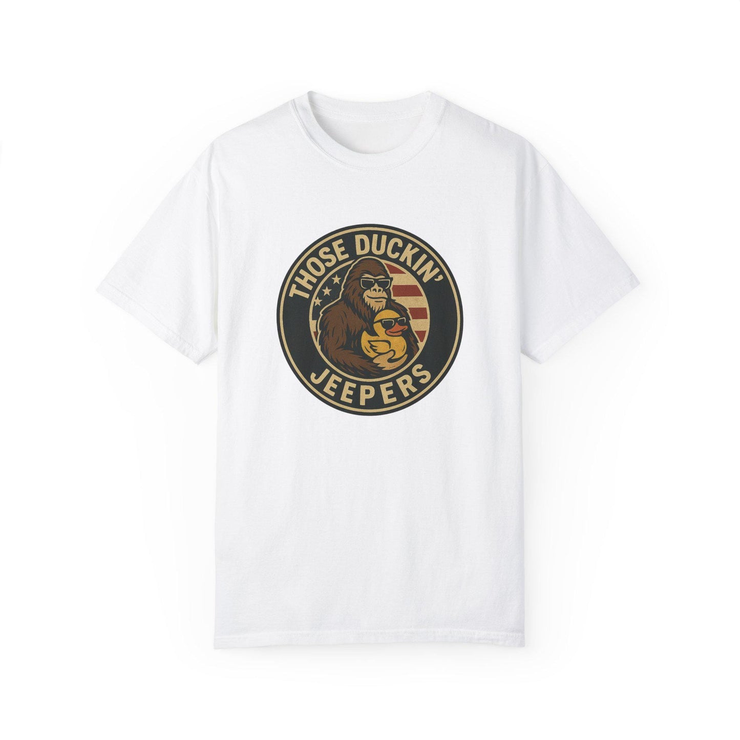 Those Duckin Jeepers Sasquatch edition Unisex T-Shirt for Trail Rides, Hiki…