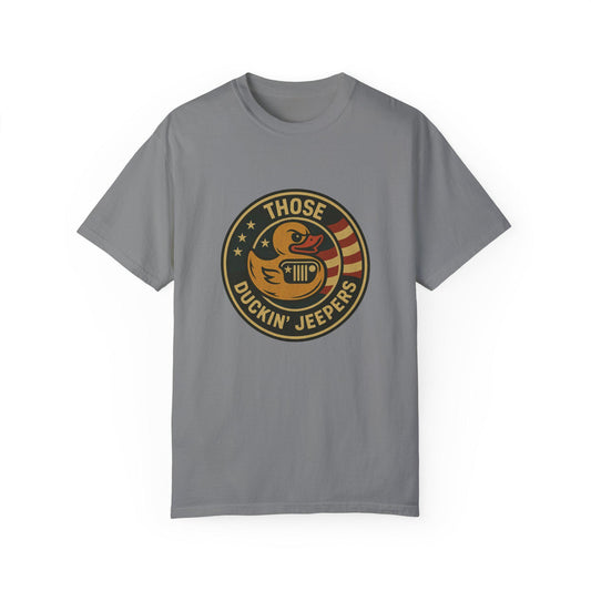 Duckin Jeepers Unisex T-Shirt for Trail Rides, Hiking, Camping - Comfortabl…
