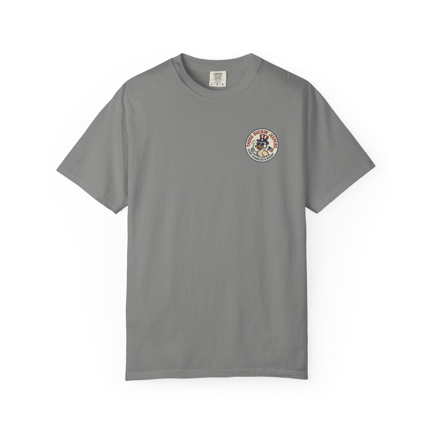 Patriotic Duck T-Shirt, Funny Unisex Tee, 4th of July Shirt, Jeep Lover Gift, Summer Casual Wear