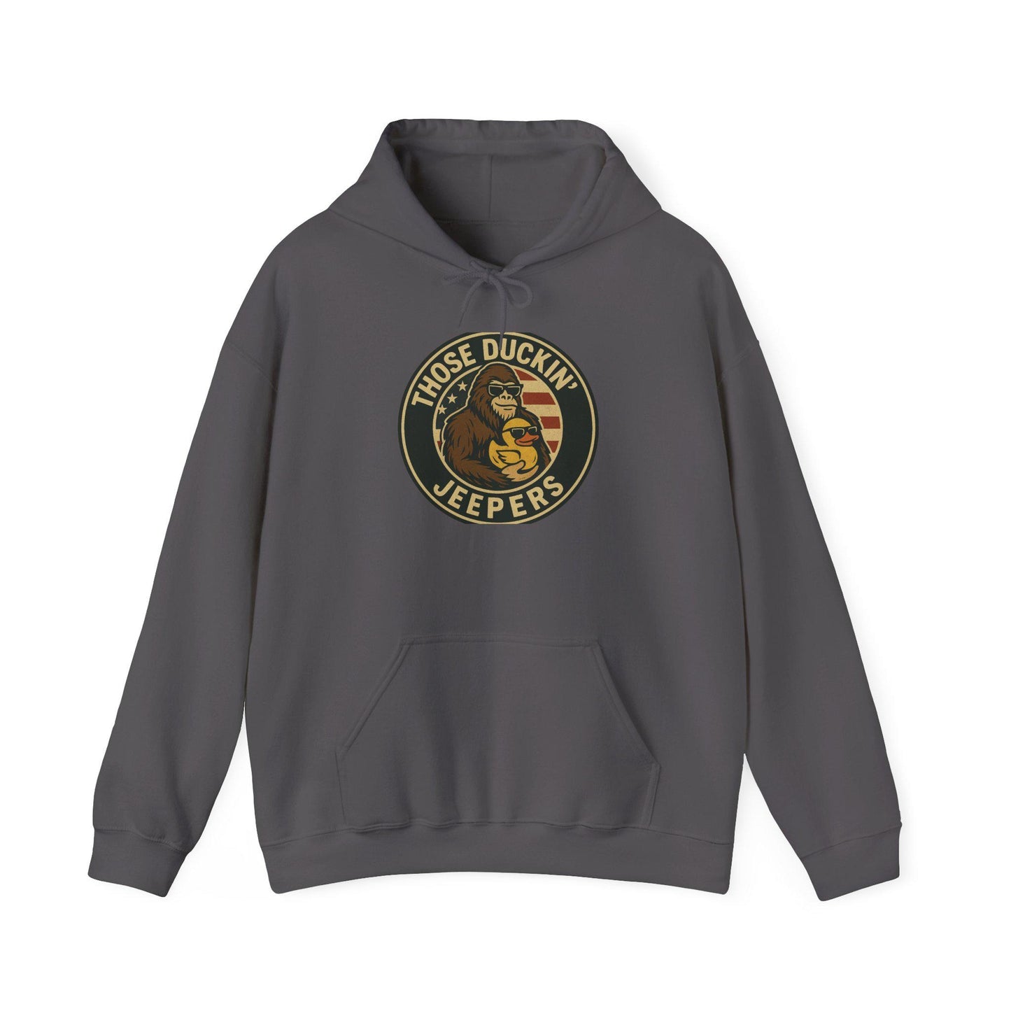 Those Duckin Jeepers Sasquatch Edition Hoodie, Camping Hiking Sweater, Jeep…