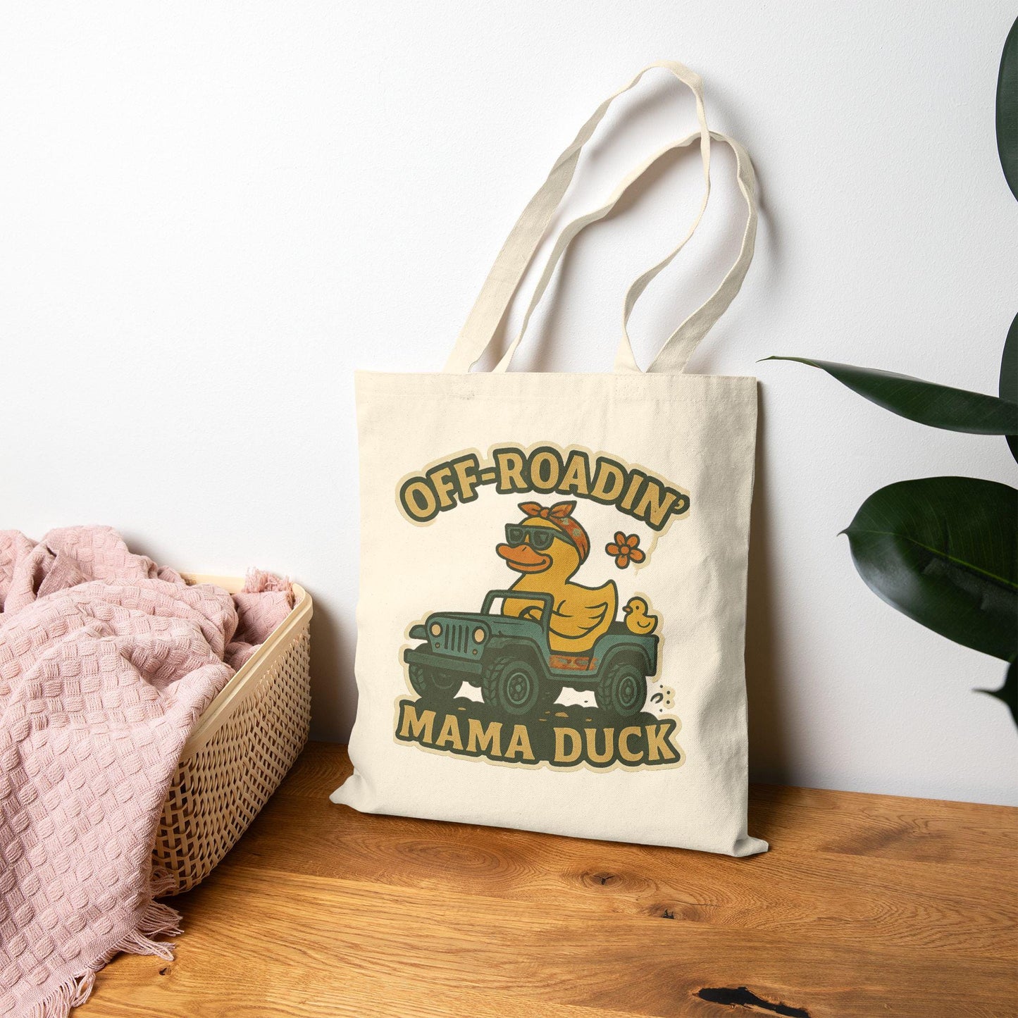 Funny Off-Roadin' jeep tote, trail rated, Gift for jeep Lovers, 4x4, mother…
