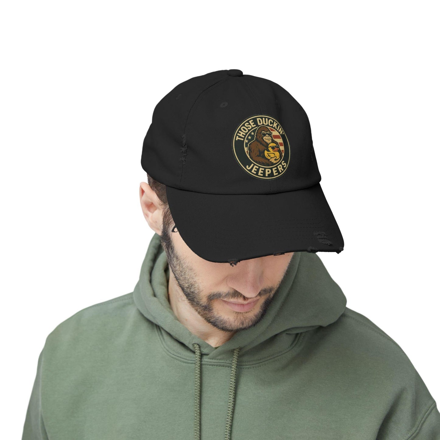 Those Duckin Jeepers Distressed Cap, Unisex Hat, Jeep Lovers Gift, Vintage …