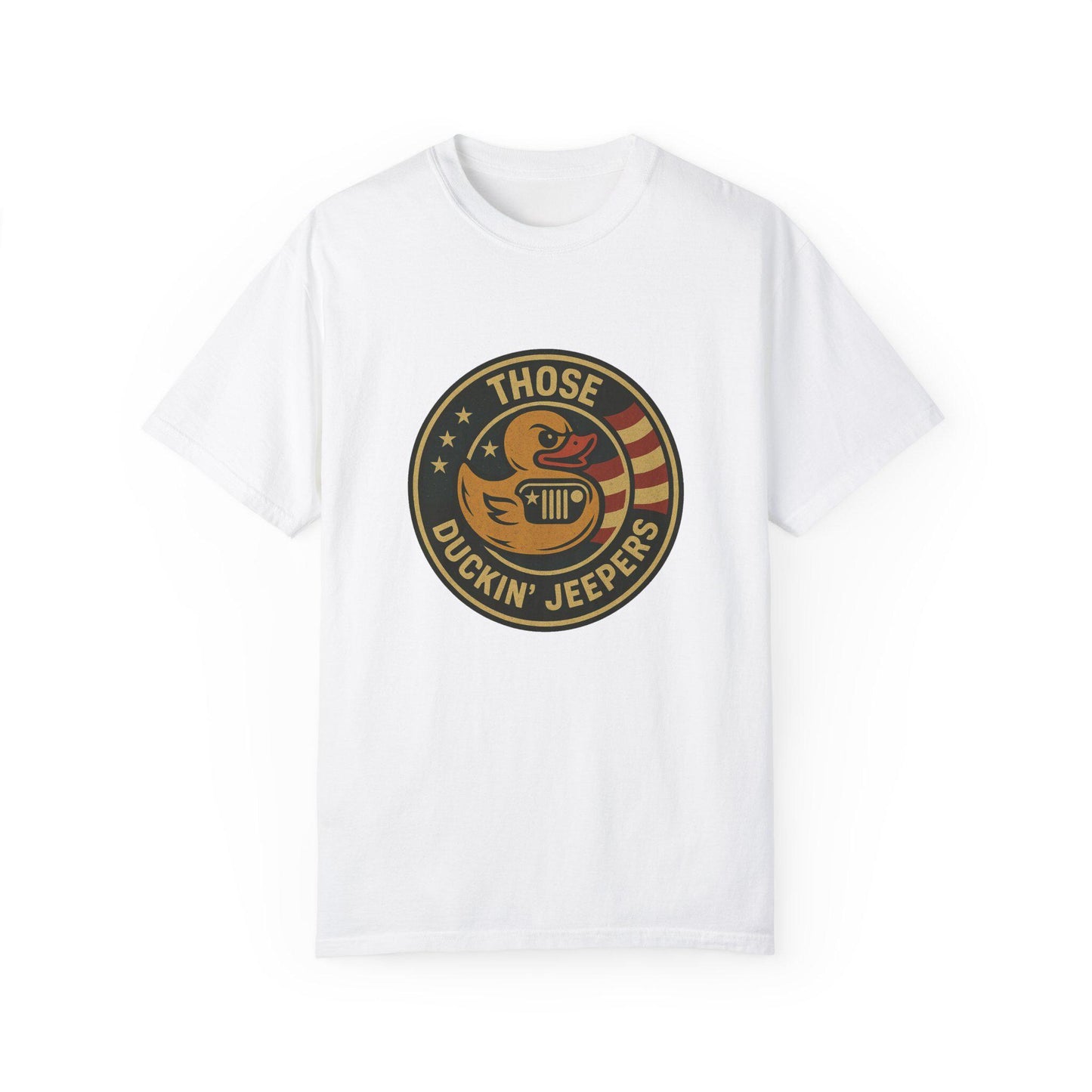 Duckin Jeepers Unisex T-Shirt for Trail Rides, Hiking, Camping - Comfortabl…