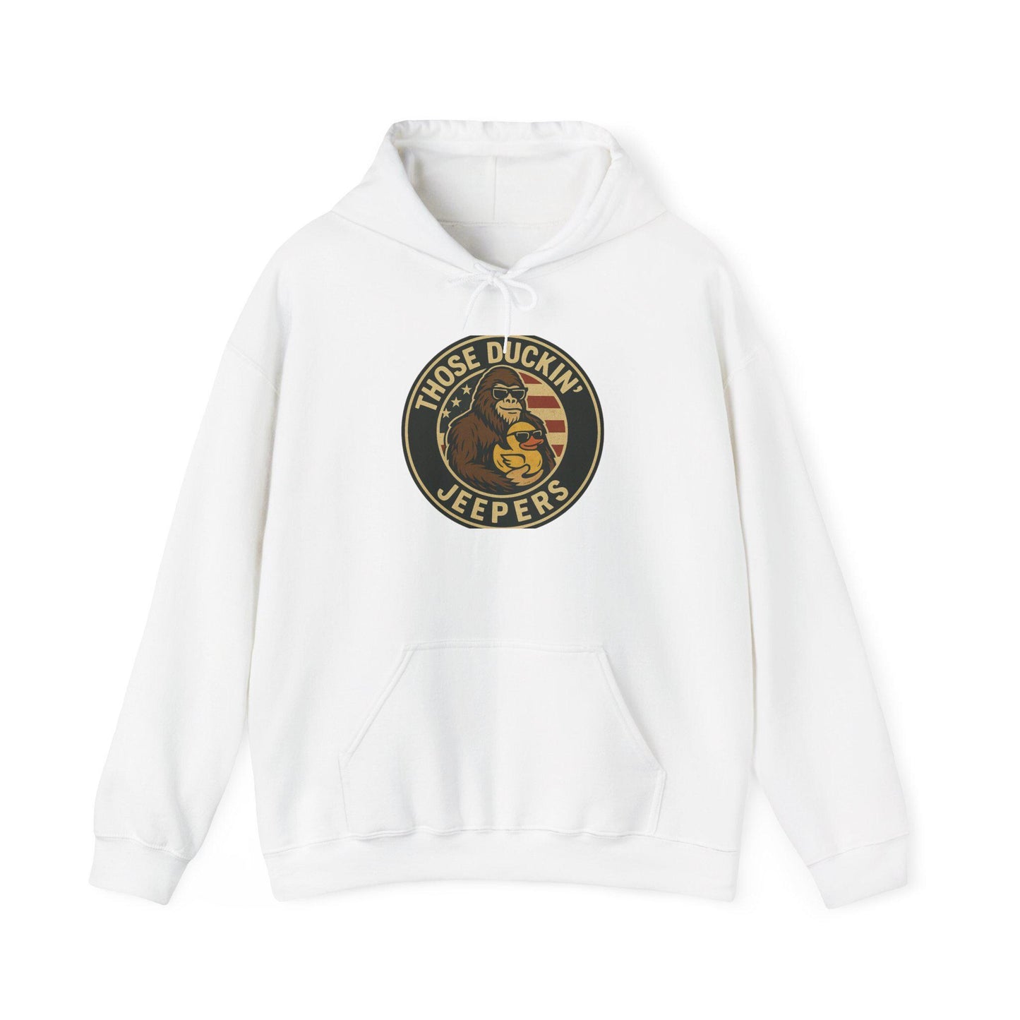 Those Duckin Jeepers Sasquatch Edition Hoodie, Camping Hiking Sweater, Jeep…
