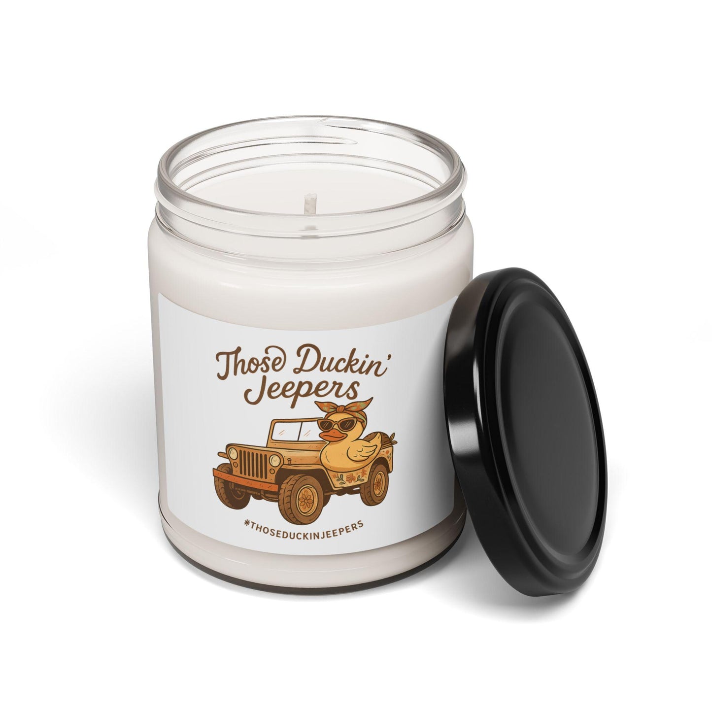 Those Duckin Jeepers Scented Soy Candle, Perfect Gift for Jeep Lovers, Home…
