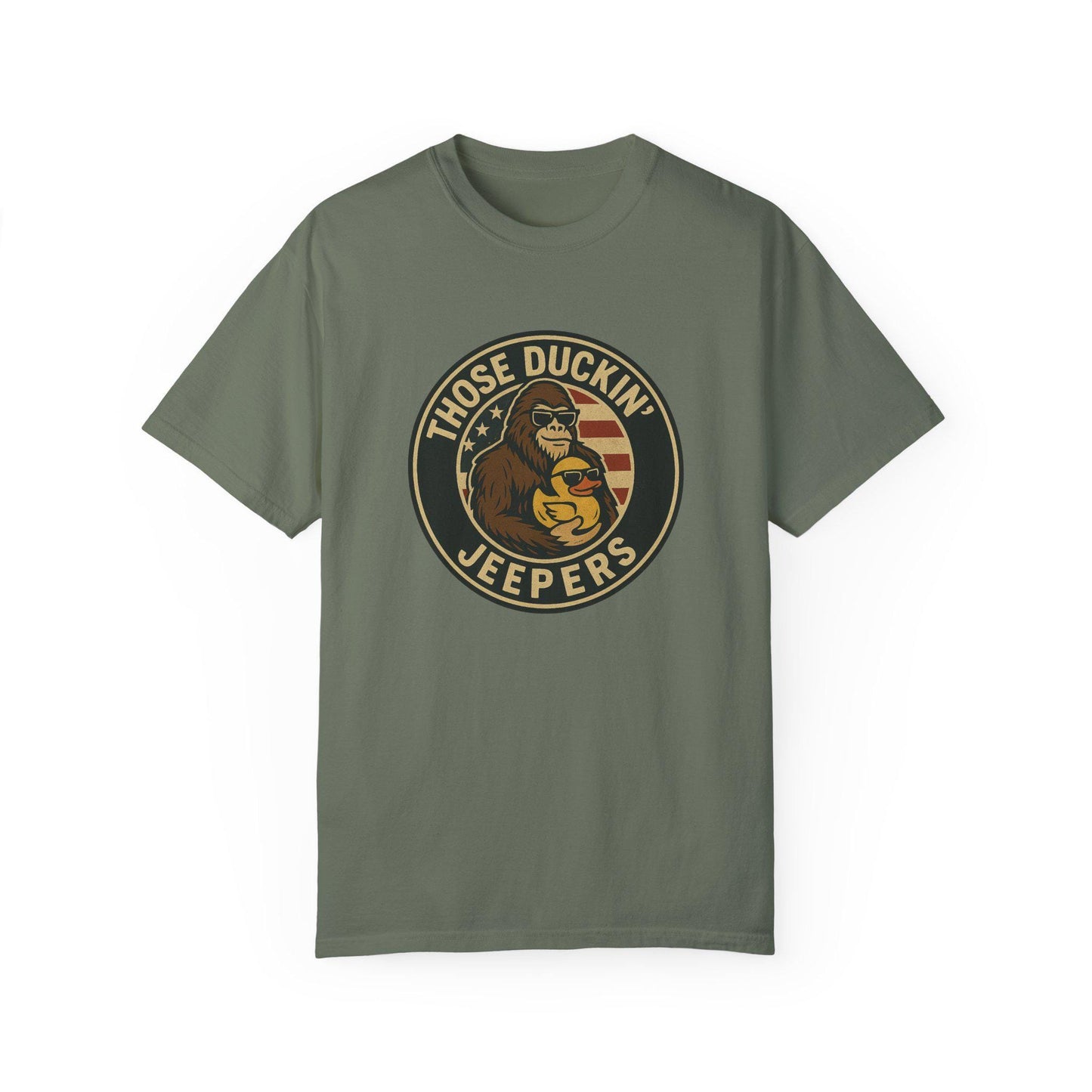 Those Duckin Jeepers Sasquatch edition Unisex T-Shirt for Trail Rides, Hiki…