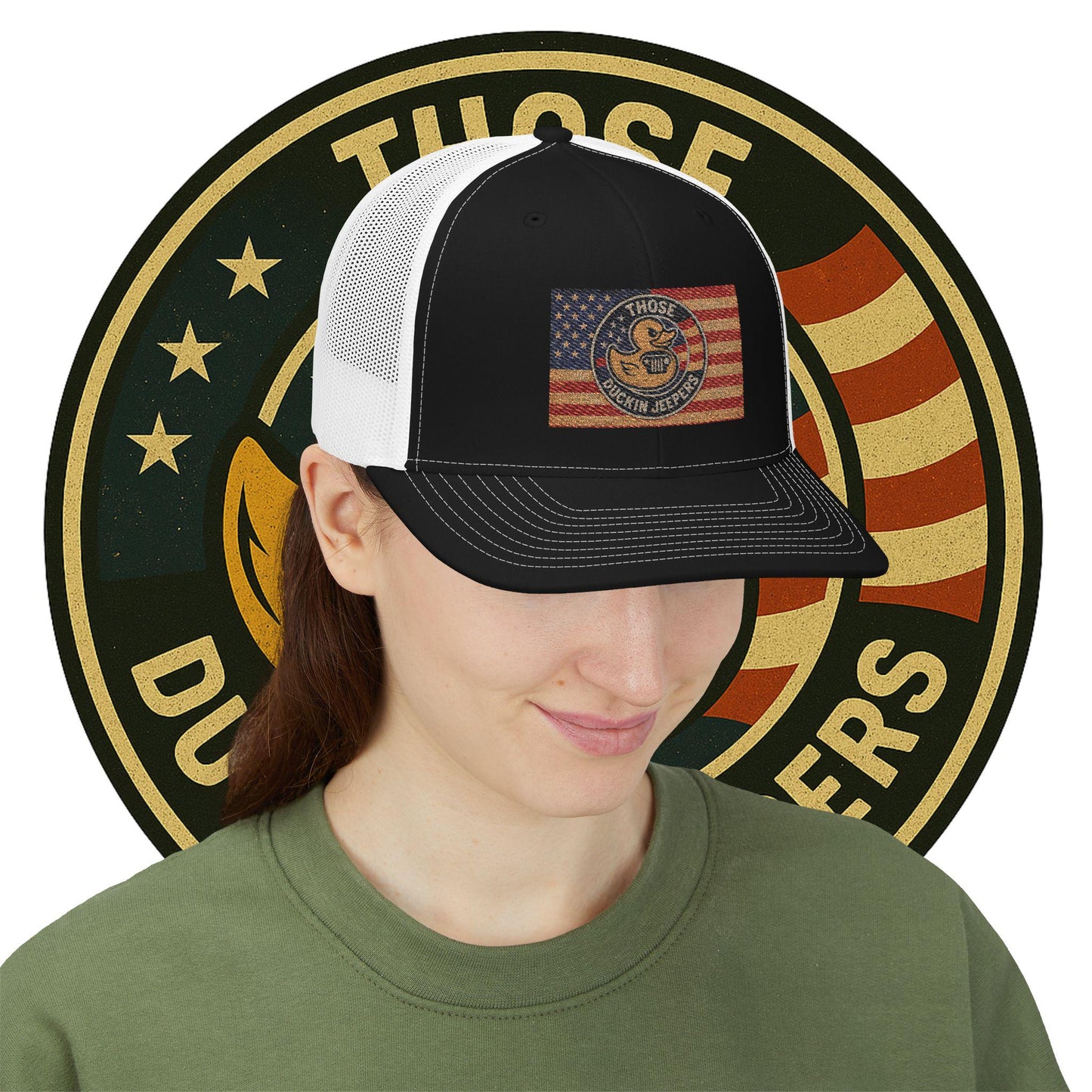 Those Duckin Jeepers' Sasquatch Edition - Camping, Hiking, Jeeping, Embroid…
