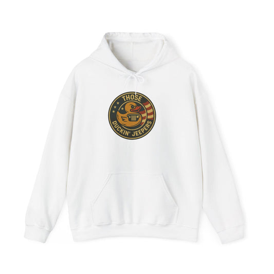 Those Duckin Jeepers Hoodie, Trail rated, jeep enthusiast, 4x4