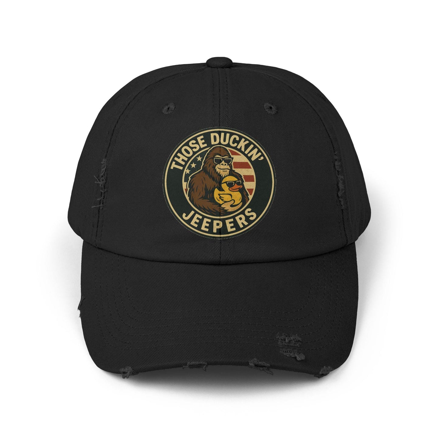 Those Duckin Jeepers Distressed Cap, Unisex Hat, Jeep Lovers Gift, Vintage …