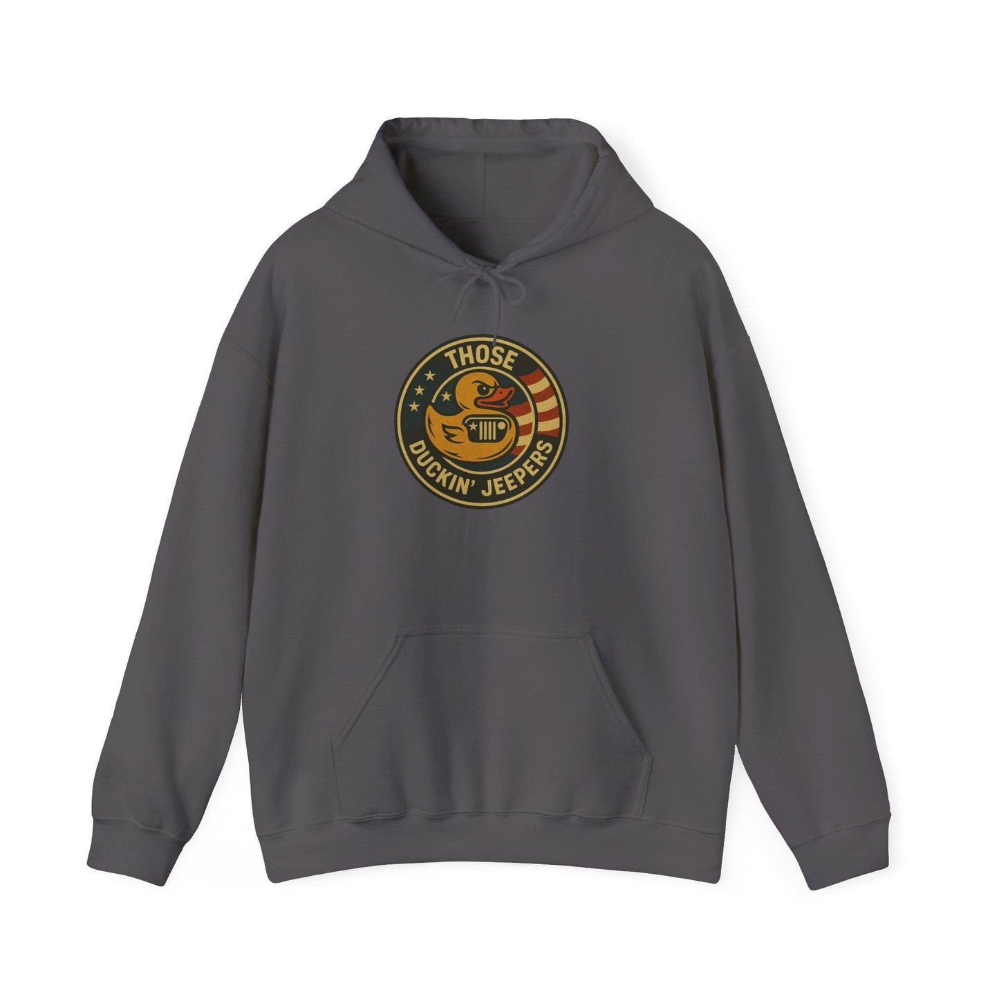 Those Duckin Jeepers Hoodie, Trail rated, jeep enthusiast, 4x4